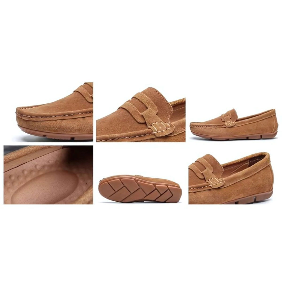 Sapato Mocassim Masculino de Camurça Prestige