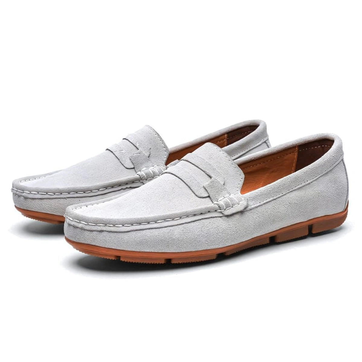 Sapato Mocassim Masculino de Camurça Prestige