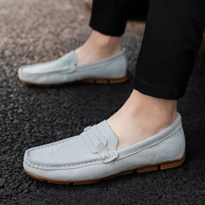 Sapato Mocassim Masculino de Camurça Prestige