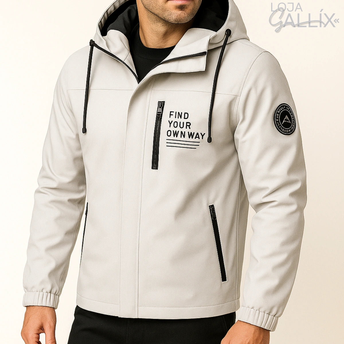 Jaqueta Impermeável Masculina Corta Vento StormShell