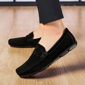 Sapato Mocassim Masculino de Camurça Prestige