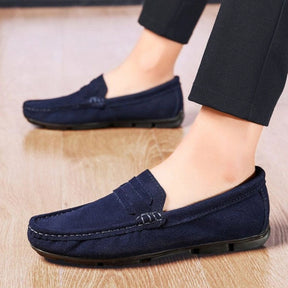 Sapato Mocassim Masculino de Camurça Prestige