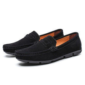 Sapato Mocassim Masculino de Camurça Prestige